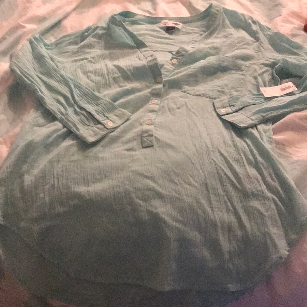 Teal tunic
